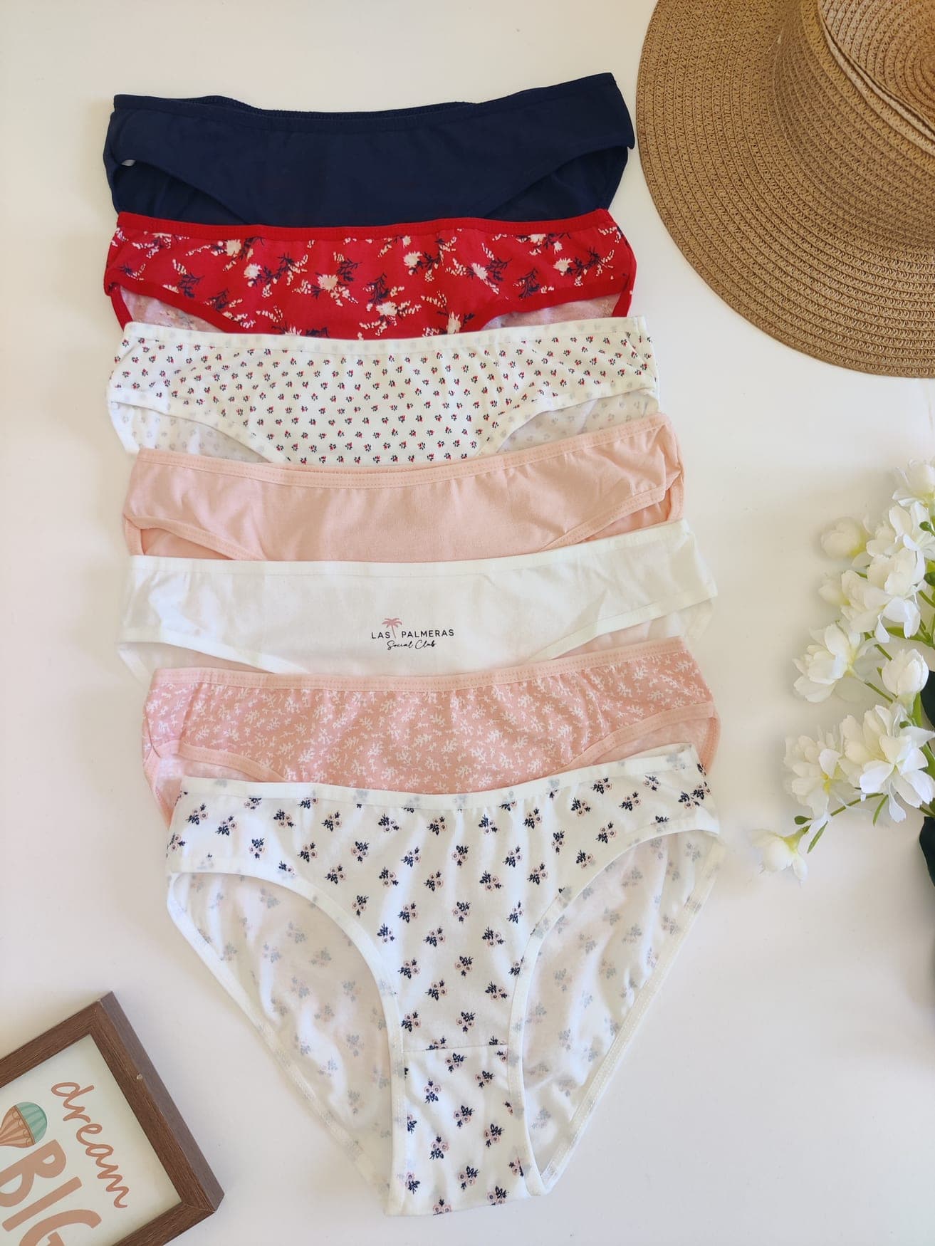 Pack of 7 — Medium Waist Briefs